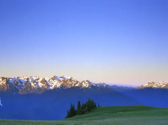 Framed Print : USA, Washington, Olympic NP, Dawn at Hurricane Hill Framed Print : USA, Washington, Olympic NP, Dawn at Hurricane Hill