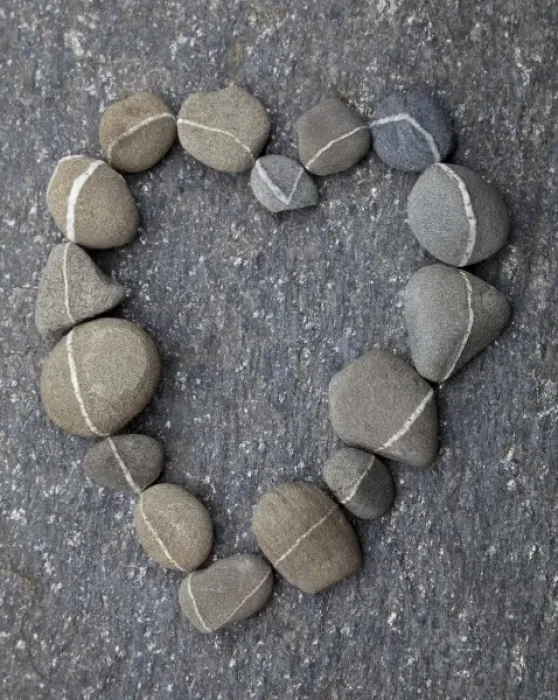 Framed Print : USA, Washington. Rocks arranged in a heart shape Framed Print : USA, Washington. Rocks arranged in a heart shape