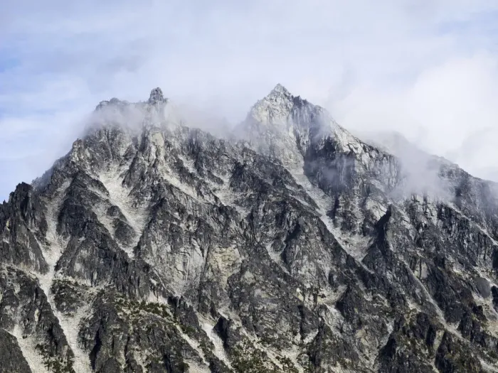 Framed Print : USA, Washington State. Alpine Lakes Wilderness, Stuart Range, Mount Stuart