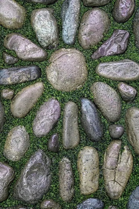 Framed Print : USA, Washington State, Bainbridge Island. Detail of rock design at Halls Hill Labyrinth. ©Don Paulson / Jaynes Gallery / DanitaDelimont.com Framed Print : USA, Washington State, Bainbridge Island. Detail of rock design at Halls Hill Labyrinth. ©Don Paulson / Jaynes Gallery / DanitaDelimont.com
