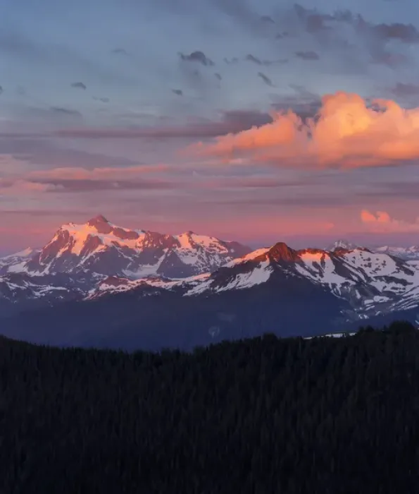 Framed Print : USA. Washington State. Mt. Shuksan and Lasiocarpa Ridge off Mt Framed Print : USA. Washington State. Mt. Shuksan and Lasiocarpa Ridge off Mt