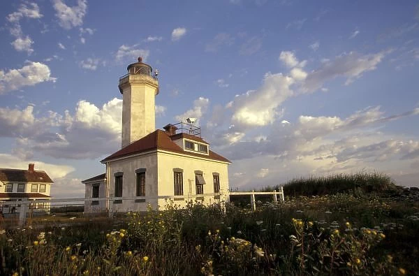 USA, Washington State, near Port Townsend. Port Wilson Lighthouse