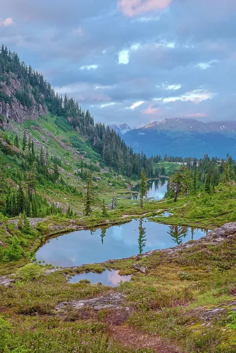 Framed Print : USA, Washington State, North Cascades National Park