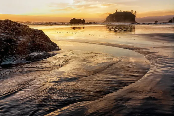 Framed Print : USA, Washington State, Olympic National Park, Ruby Beach. Sea stacks are common along this beach Framed Print : USA, Washington State, Olympic National Park, Ruby Beach. Sea stacks are common along this beach