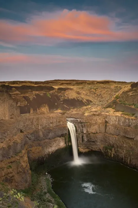 Framed Print : Usa, Washington State. Palouse Falls Framed Print : Usa, Washington State. Palouse Falls