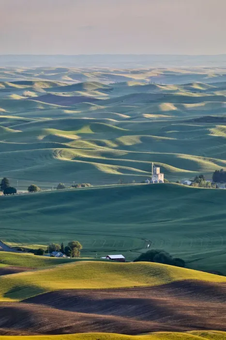 Framed Print : USA, Washington State, Palouse. View from Steptoe Butte Framed Print : USA, Washington State, Palouse. View from Steptoe Butte