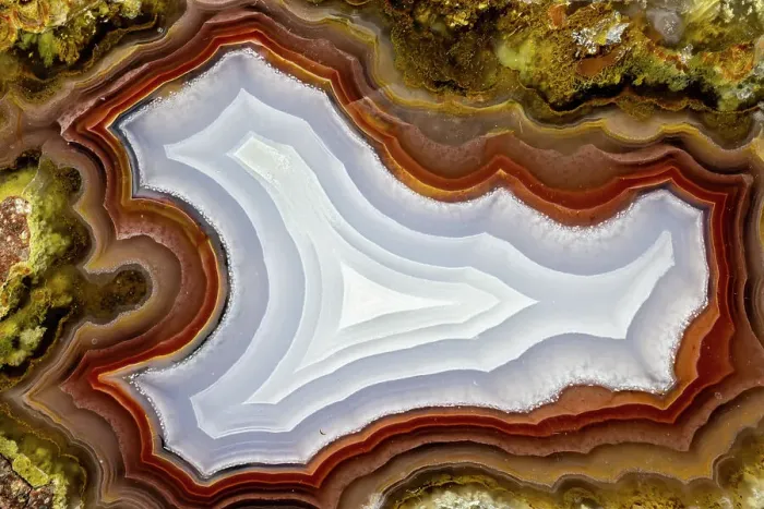 Framed Print : USA, Washington State, Sammamish. Close-up banded agate Framed Print : USA, Washington State, Sammamish. Close-up banded agate