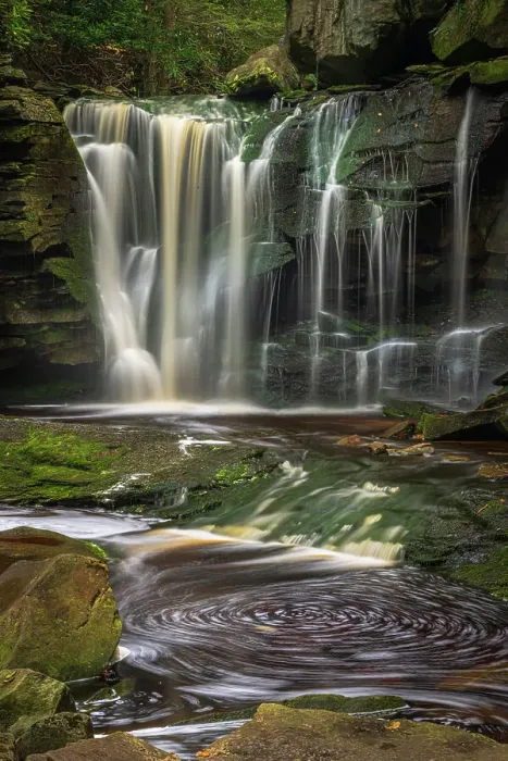 Framed Print : USA, West Virginia, Blackwater Falls State Park. Scenic with waterfall and pool Framed Print : USA, West Virginia, Blackwater Falls State Park. Scenic with waterfall and pool