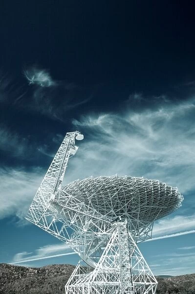 USA, West Virginia, Green Bank. National Radio Astronomy Observatory, Robert C. Byrd