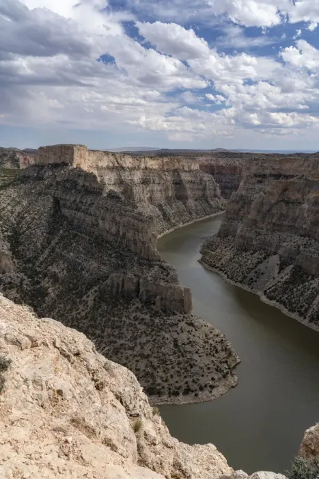 Framed Print : USA, Wyoming. Bighorn Canyon National Recreation Area