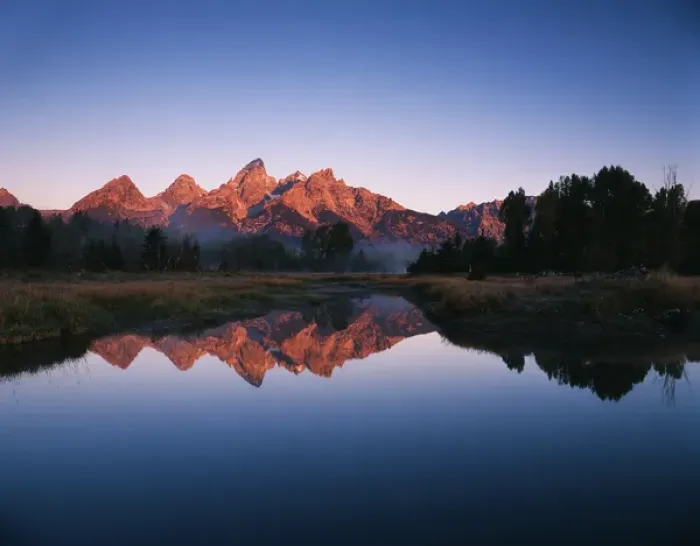 Framed Print : USA, Wyoming, Grand Teton National Park, Grand teton range reflecting in Beaver Pond Framed Print : USA, Wyoming, Grand Teton National Park, Grand teton range reflecting in Beaver Pond