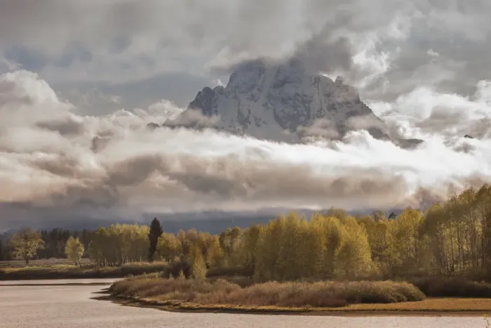 Framed Print : USA, Wyoming, Grand Teton National Park. Rainstorm over Mt Framed Print : USA, Wyoming, Grand Teton National Park. Rainstorm over Mt