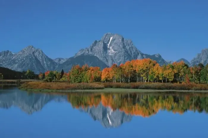 Framed Print : USA, Wyoming, Grand Tetons National Park in autumn, Mt Moren, Oxbow Bend Framed Print : USA, Wyoming, Grand Tetons National Park in autumn, Mt Moren, Oxbow Bend