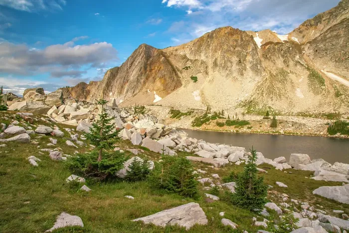 Framed Print : USA, Wyoming, Medicine Bow National Forest. Landscape with Lookout Lake and mountain. ©Cathy & Gordon Illg / Jaynes Gallery / DanitaDelimont.com Framed Print : USA, Wyoming, Medicine Bow National Forest. Landscape with Lookout Lake and mountain. ©Cathy & Gordon Illg / Jaynes Gallery / DanitaDelimont.com