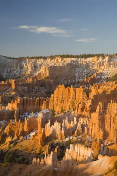 Framed Print : UT, Bryce Canyon National Park, Bryce Amphitheater, view from Sunrise Point
