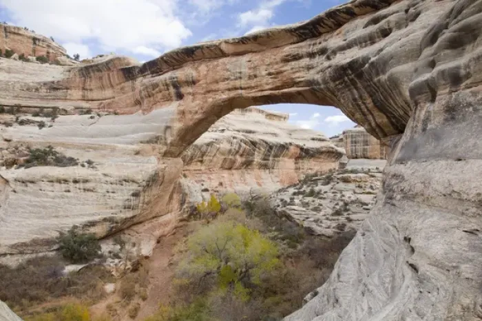 Framed Print : UT, Natural Bridges National Monument, Sipapu Bridge Framed Print : UT, Natural Bridges National Monument, Sipapu Bridge