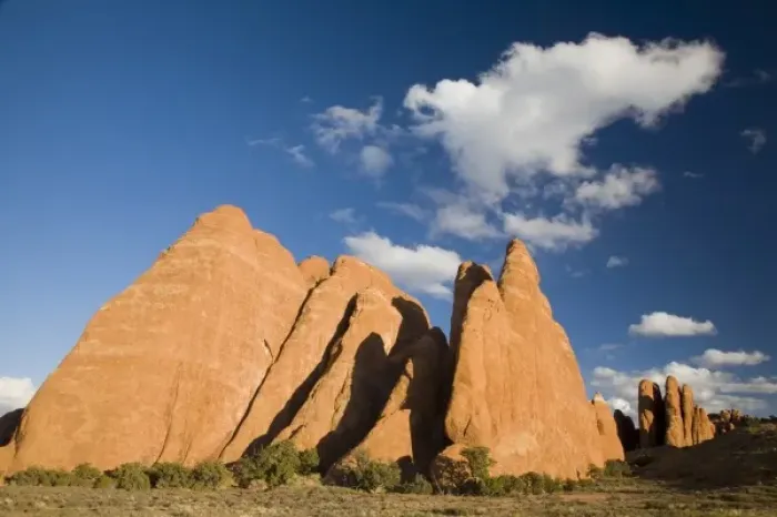 Framed Print : Utah, Arches NP, Fiery Furnace fins Framed Print : Utah, Arches NP, Fiery Furnace fins