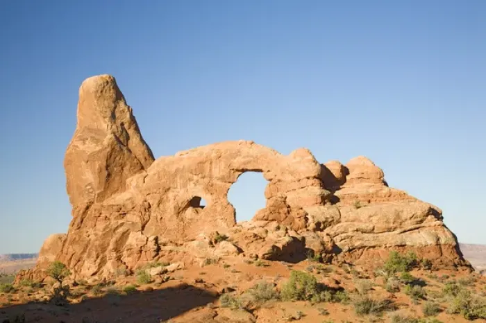 Framed Print : Utah, Arches NP, Turret Arch Framed Print : Utah, Arches NP, Turret Arch