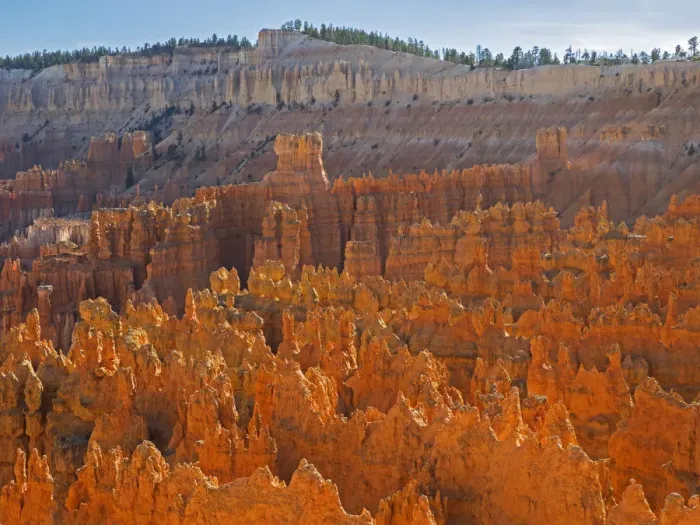 Framed Print : Utah, Bryce Canyon National Park. View of canyon with hoodoos Framed Print : Utah, Bryce Canyon National Park. View of canyon with hoodoos