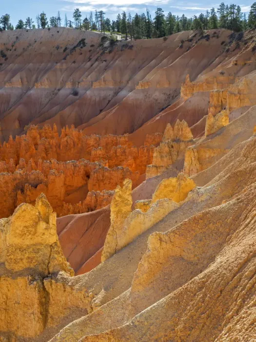 Framed Print : Utah, Bryce Canyon National Park. View of canyon with hoodoos Framed Print : Utah, Bryce Canyon National Park. View of canyon with hoodoos