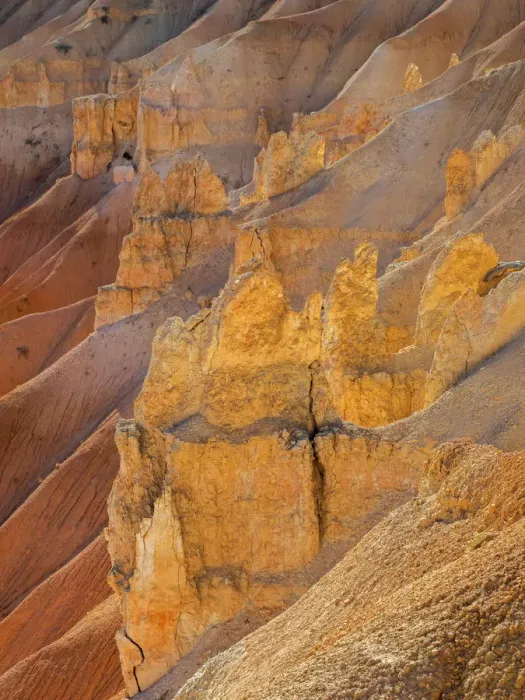 Framed Print : Utah, Bryce Canyon National Park. View of canyon with hoodoos Framed Print : Utah, Bryce Canyon National Park. View of canyon with hoodoos