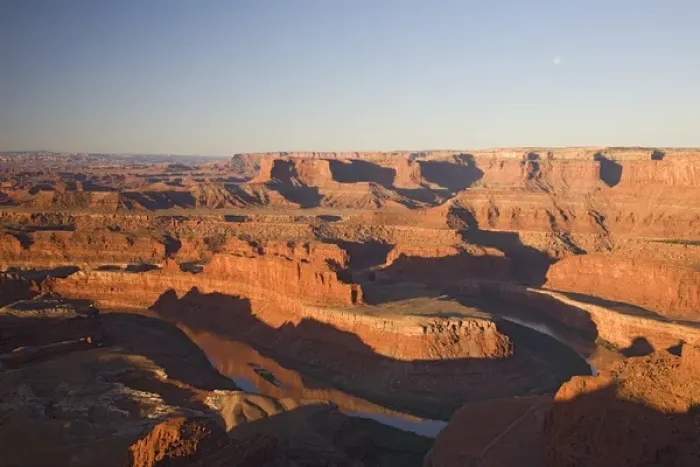 Framed Print : Utah, Dead Horse Point SP, Gooseneck of the Colorado River