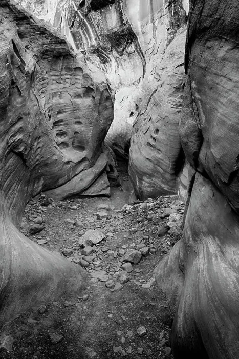 Framed Print : Utah, Emery County. Little Wildhorse Canyon
