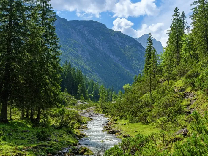 Framed Print : The valley Lechtal near Mitteregg in the Lechtal Alps Mt. Heiterwand in the background. Central Europe, Austria, Tyrol Framed Print : The valley Lechtal near Mitteregg in the Lechtal Alps Mt. Heiterwand in the background. Central Europe, Austria, Tyrol