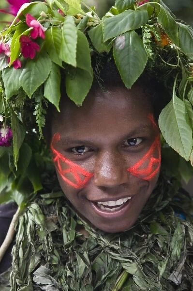 Vanuatu, Tanna Island, Fetukai. Black Magic and Kava Test Tour, Villagers in Native Dress