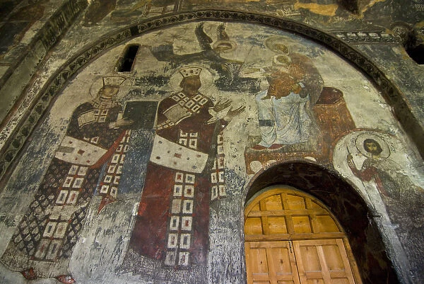 Vardzia cave city-monastery in Georgia, Caucasus