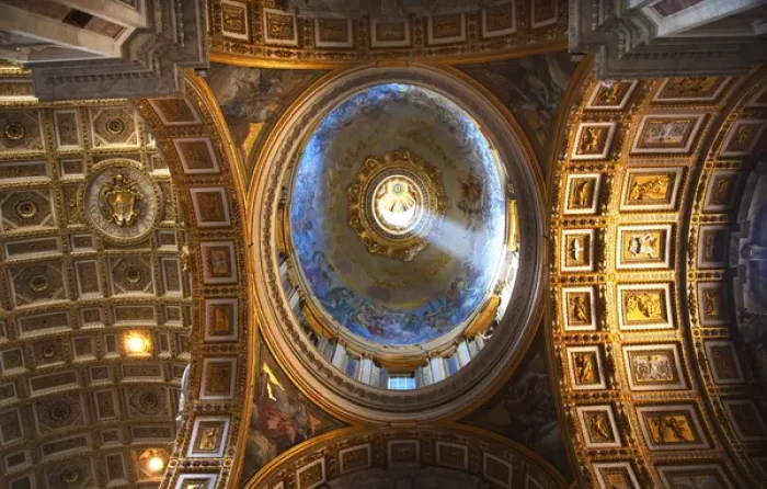 Framed Print : Vatican Inside Small Dome Shaft of Light Ceiling Saint Peters Basilica Michelangelo Framed Print : Vatican Inside Small Dome Shaft of Light Ceiling Saint Peters Basilica Michelangelo