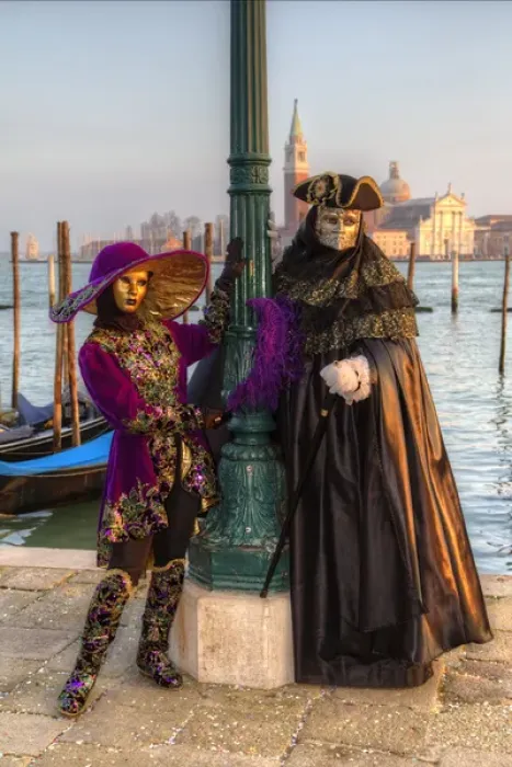 Framed Print : Venice at Carnival Time, Italy
