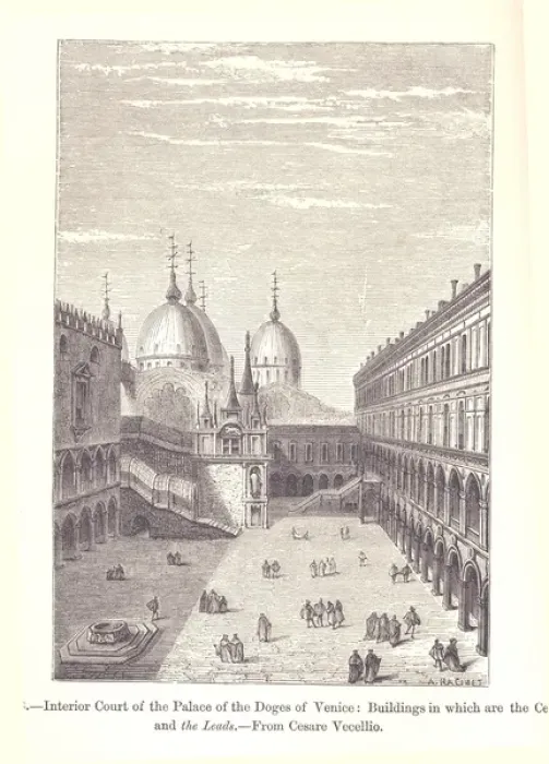 Framed Print : Venice- Ducal Palace- Doges Palace- Palazzo Ducale Interior Court Framed Print : Venice- Ducal Palace- Doges Palace- Palazzo Ducale Interior Court