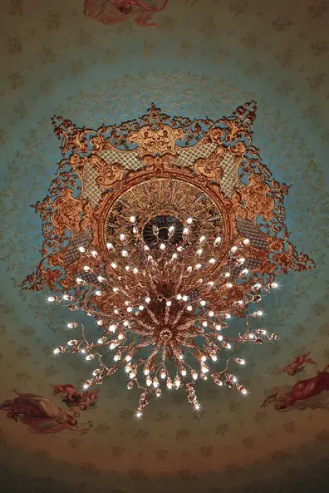 Framed Print : Venice Opera House Interior, Venice Italy