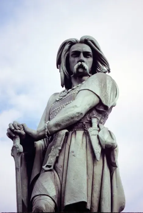 Framed Print : Vercingetorix statue, France Copyright: Ancient Art & Architecture Framed Print : Vercingetorix statue, France Copyright: Ancient Art & Architecture