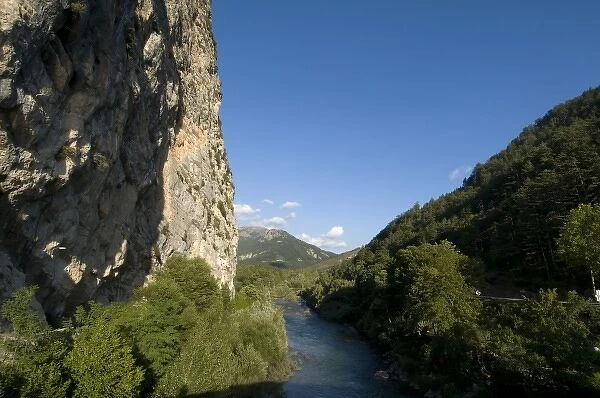 Verdon river near Castellane, Provence, France