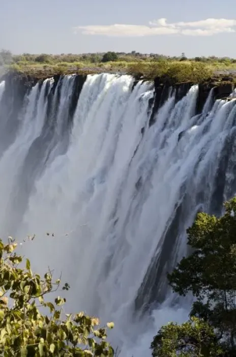 Framed Print : Victoria Falls, Zambesi River, Zambia