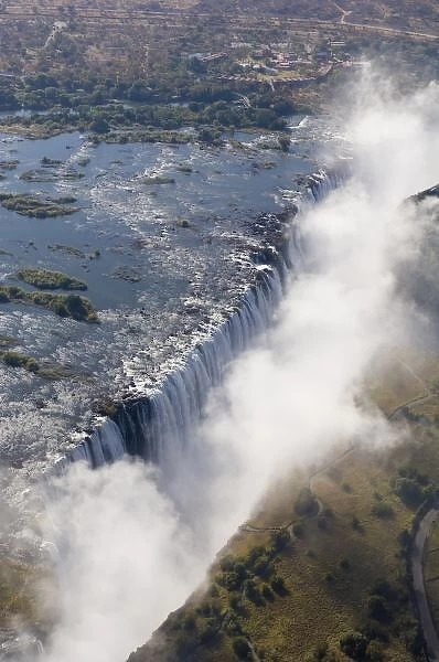 Victoria Falls, Zambesi River, Zambia - Zimbabwe border