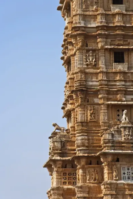Framed Print : Victoria Tower in Chittorgarh Fort, Rajasthan, India