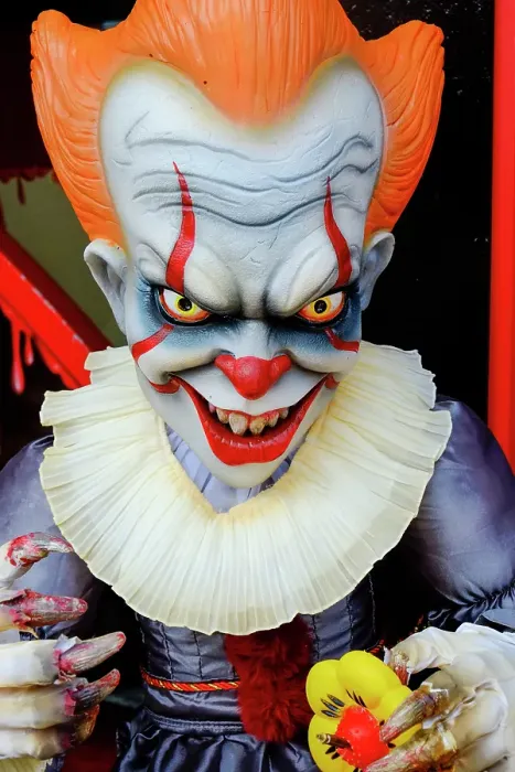 Framed Print : Vienna, Austria. Scary clown at house of horrors ride at The Prater Amusement park. (Editorial Use Only) Framed Print : Vienna, Austria. Scary clown at house of horrors ride at The Prater Amusement park. (Editorial Use Only)