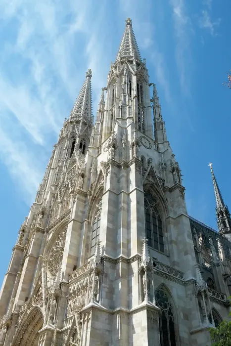 Framed Print : Vienna, Austria. Schottenkirche church