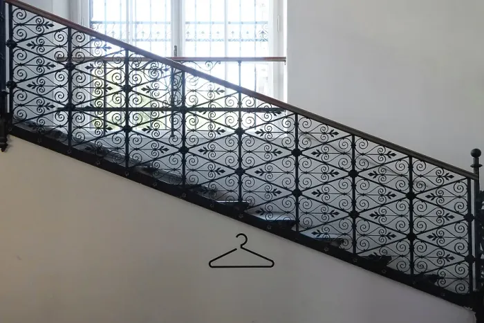 Framed Print : Vienna, Austria. Staircase detail