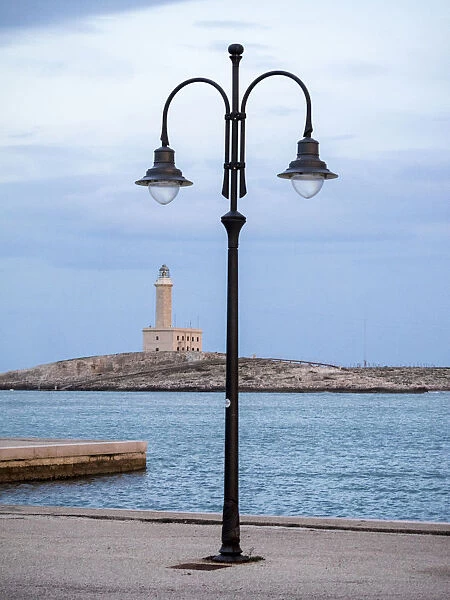 Vieste Lighthouse, also Isola Santa Eufemia is an active lighthouse on the islet of Santa Eufemia