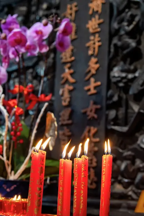 Framed Print : Viet Nam, aka Vietnam, Ho Chi Minh City, aka Saigon. Chinese Temple. Candle offerings Framed Print : Viet Nam, aka Vietnam, Ho Chi Minh City, aka Saigon. Chinese Temple. Candle offerings