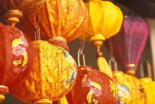 Vietnam, Hoi An Large lanterns, souvenirs