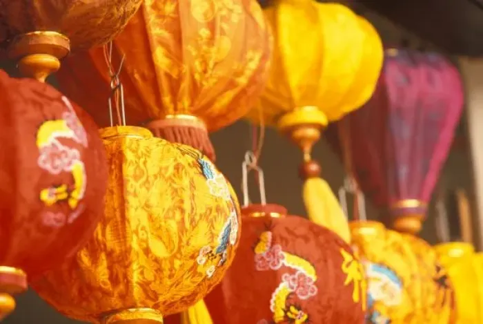 Framed Print : Vietnam, Hoi An Large lanterns, souvenirs Framed Print : Vietnam, Hoi An Large lanterns, souvenirs