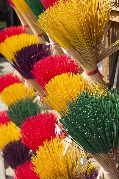 Vietnam, Hue, arrangement of incense sticks