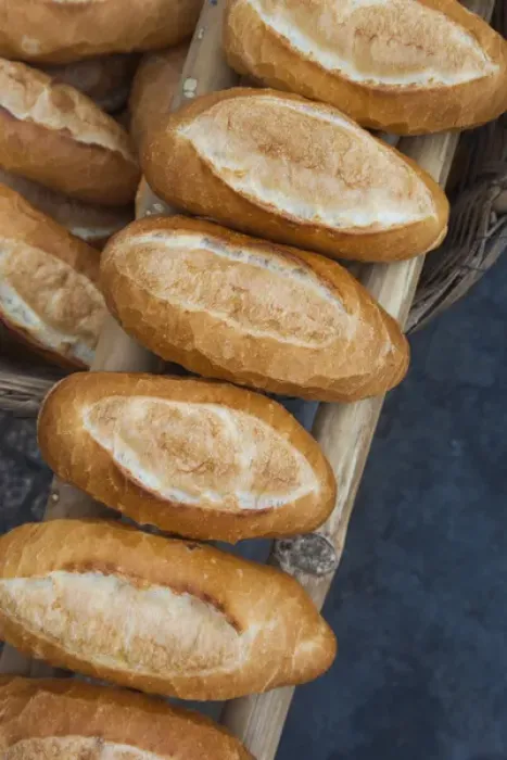 Framed Print : Vietnam, Mekong Delta, Can Tho, Bahn Mi bread rolls Framed Print : Vietnam, Mekong Delta, Can Tho, Bahn Mi bread rolls