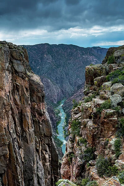 View of Black Canyon of the Gunnison National Park
