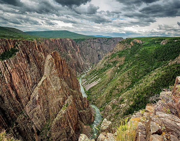 View of Black Canyon of the Gunnison National Park